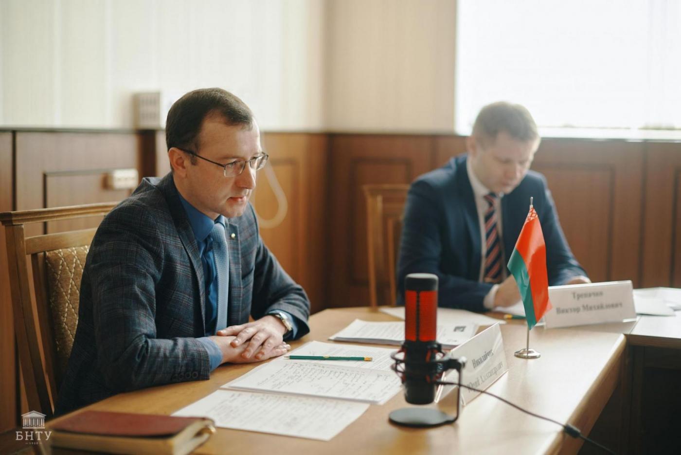 В БНТУ прошла онлайн-встреча с представителями Холонского института технологий